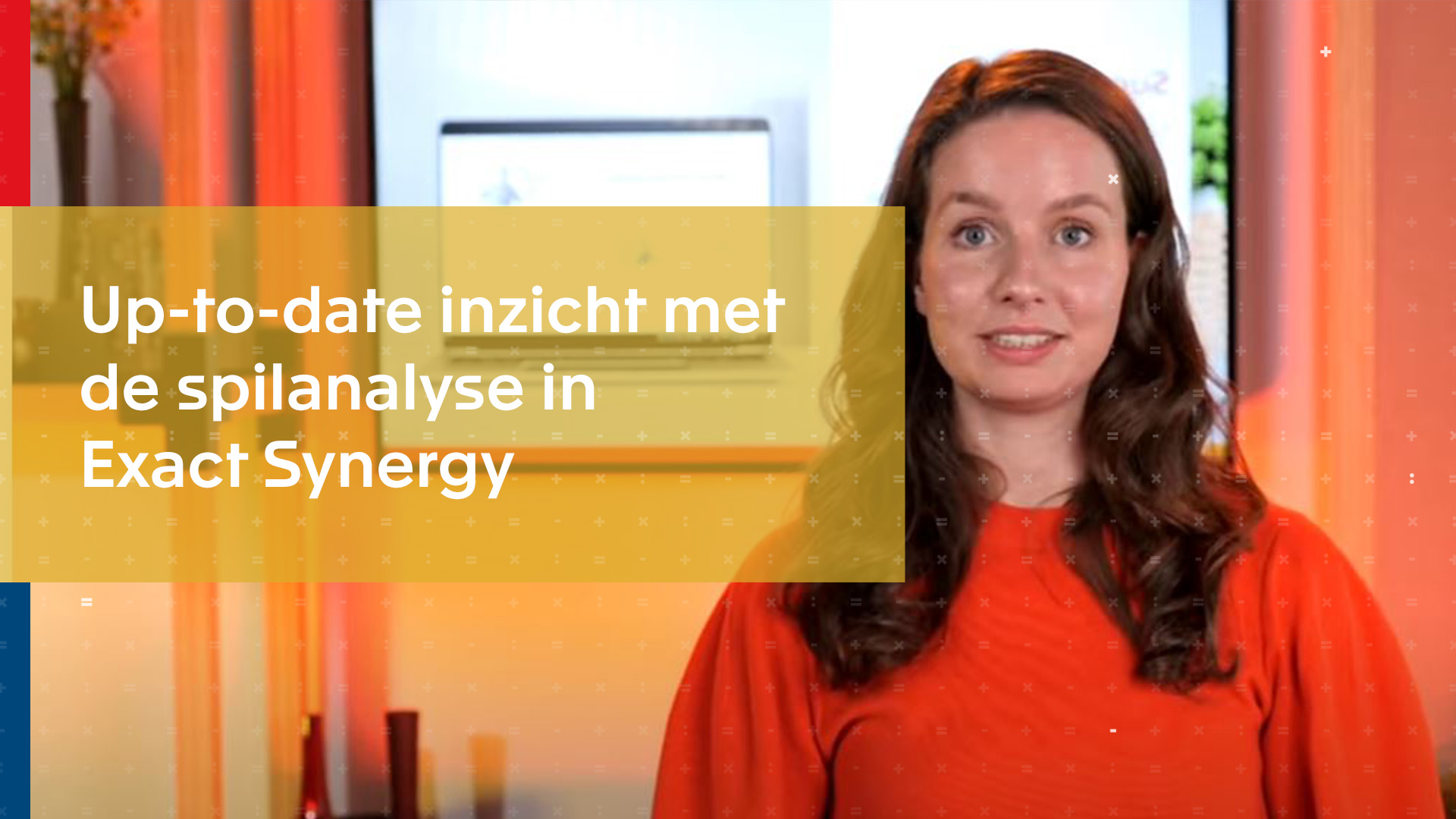 Up-to-date inzicht met de spilanalyse in Exact Synergy