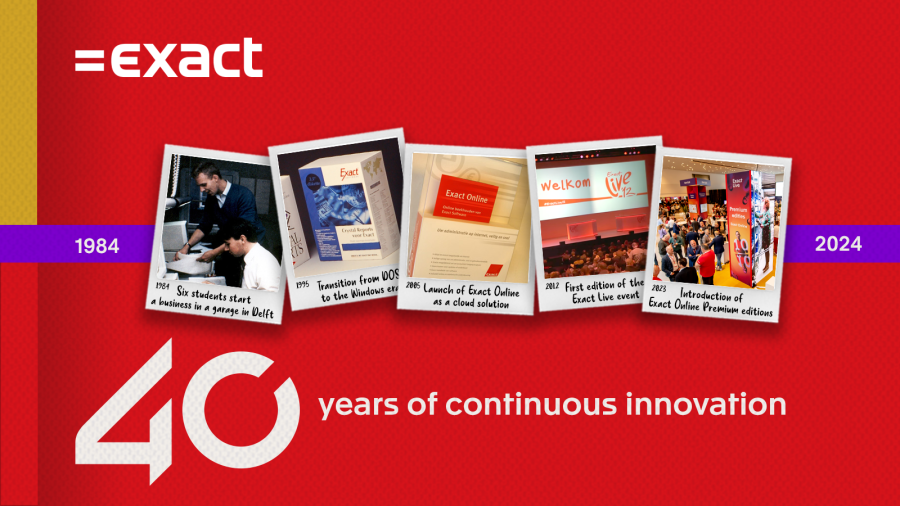  Exact celebra 40 años de liderazgo en innovación de software empresarial