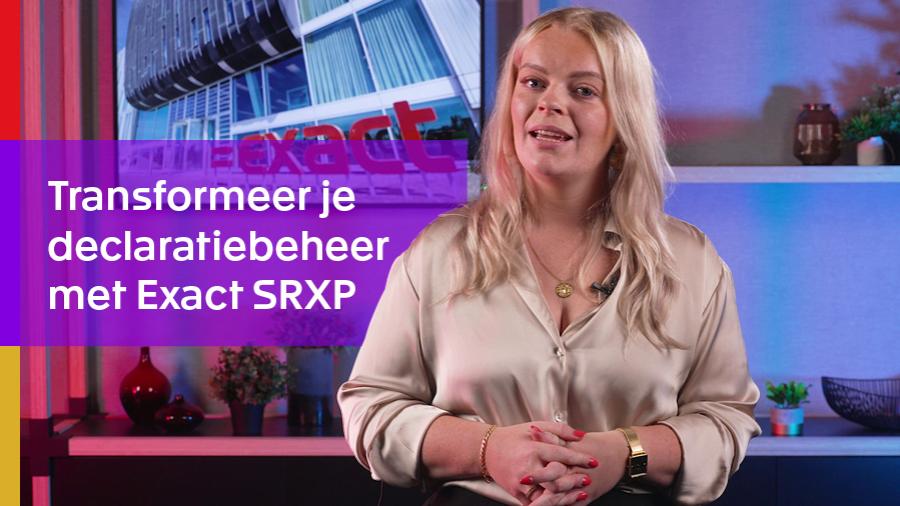 Ontdek de voordelen van Exact SRXP