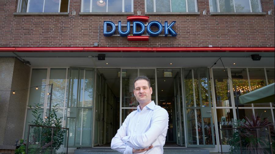 Erwin de Bruin voor locatie Dudok