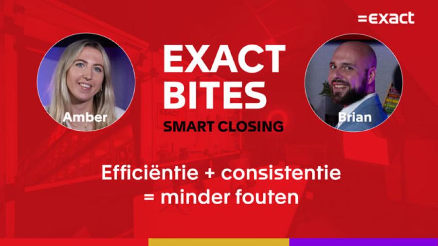 Exact Bites: Wat is er allemaal mogelijk met Smart Closing? 